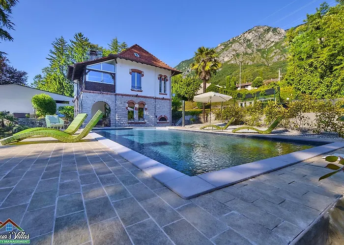 Velia With Air Conditioning And Private Pool Lierna